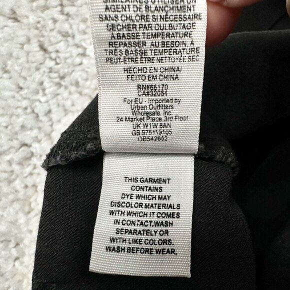 Free People Penny Pull On Flare Jean Womens 28 Faded Black - Picture 7 of 13